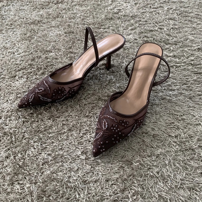 Chic Bead Sandals