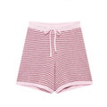 Striped Short Set