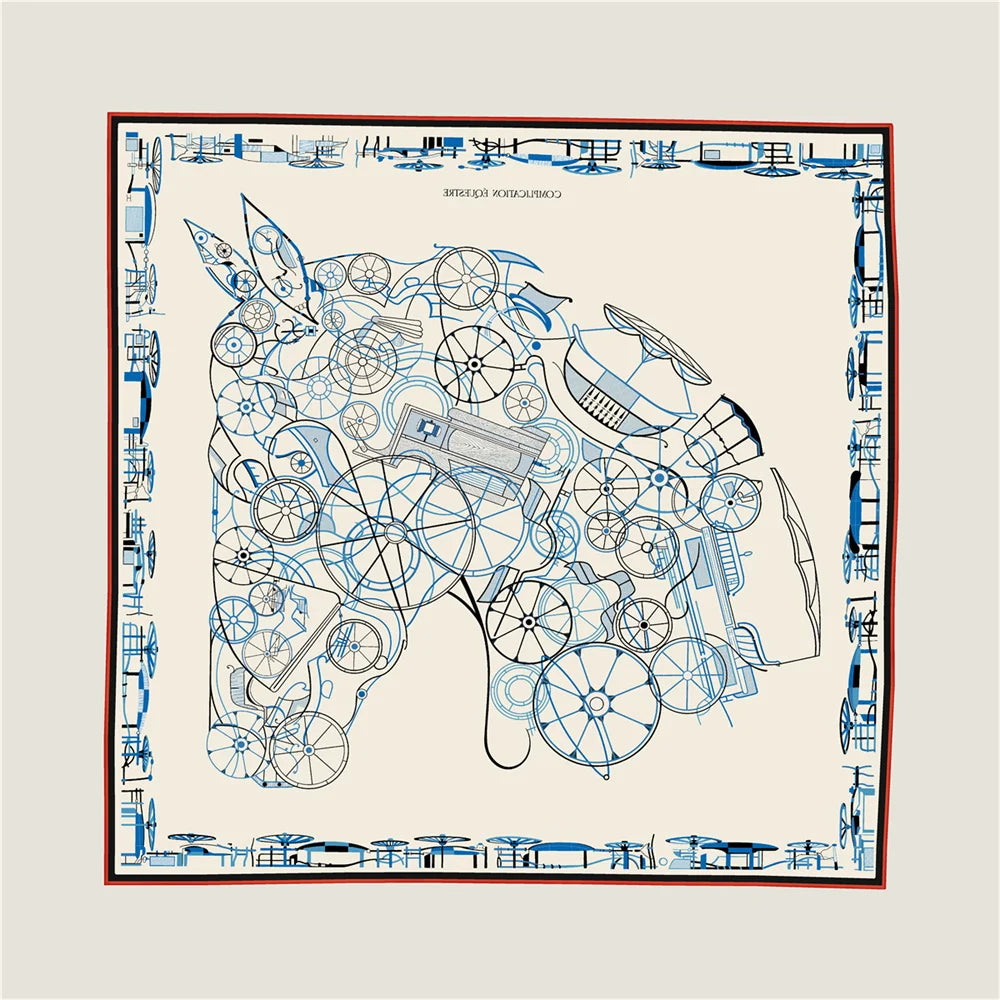 Rider Silk Scarf