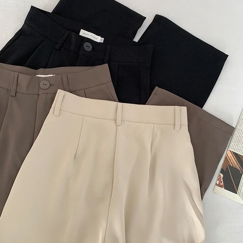 High Waist Trousers