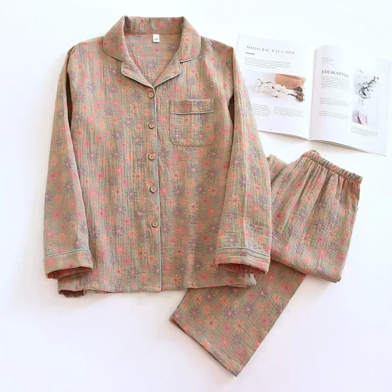 Floral Cotton Lounge Set