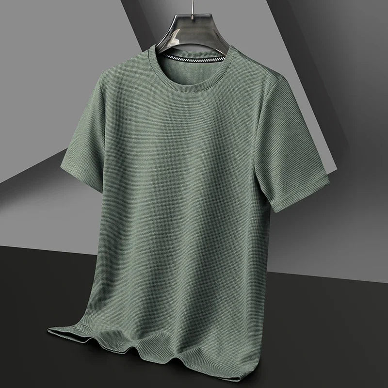 Waffle Knit T-Shirt