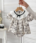 Lace Trim Baby Set