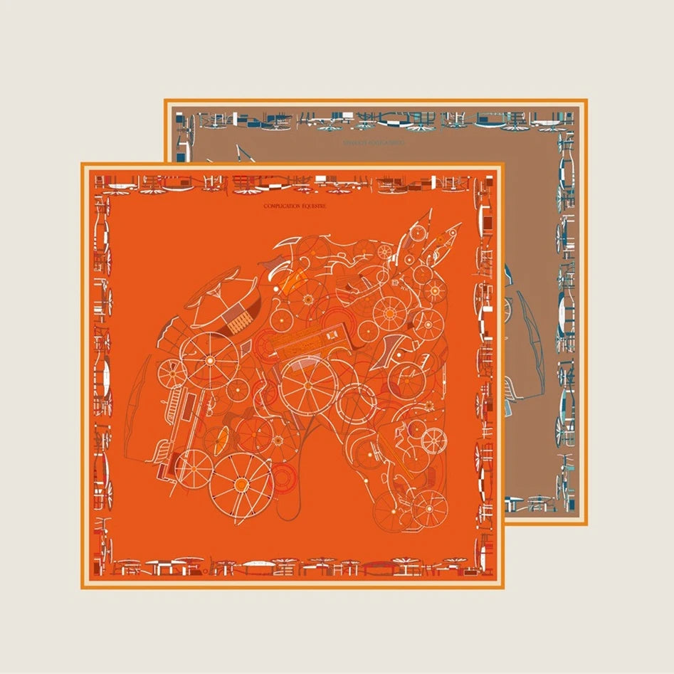 Rider Silk Scarf