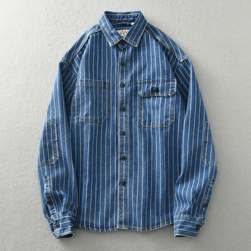 Railstripe Denim Shirt
