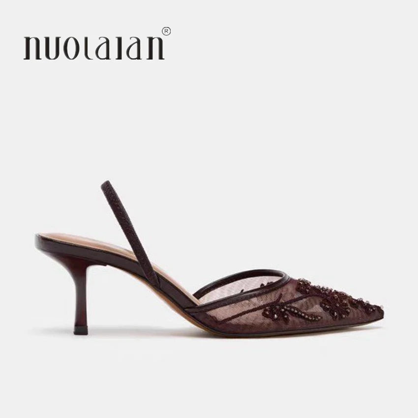 Chic Bead Sandals