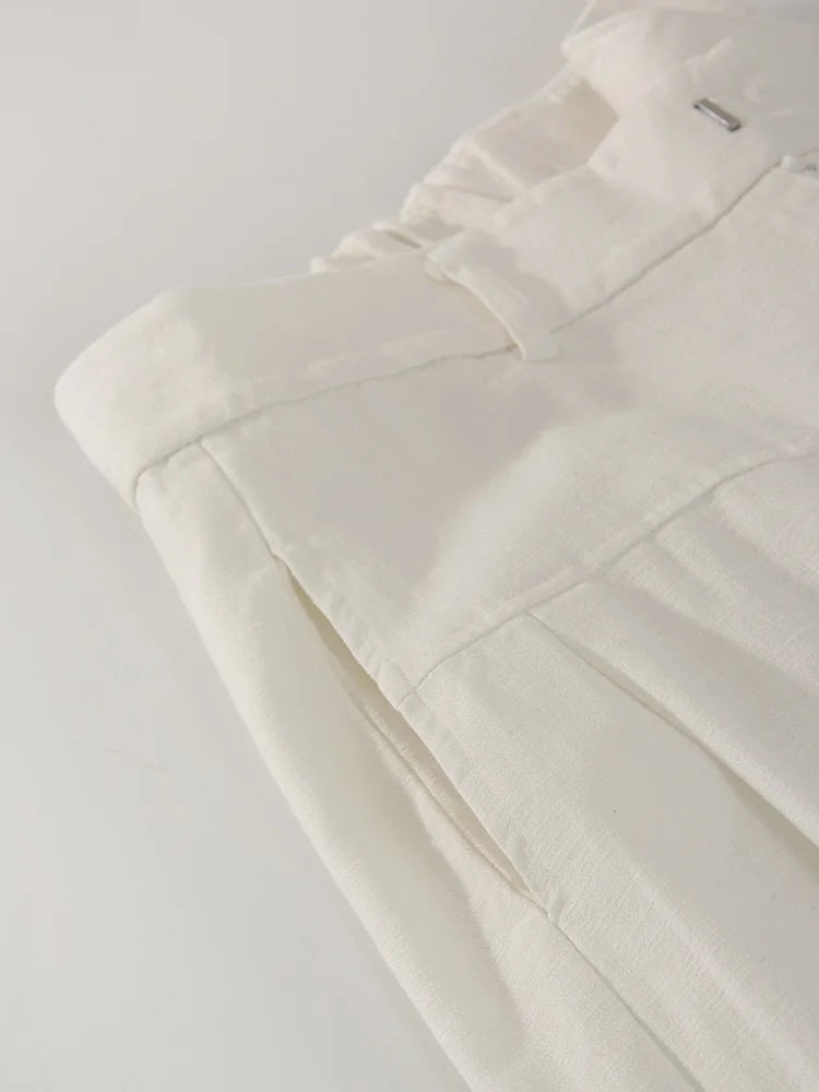 Straight Fit Trousers