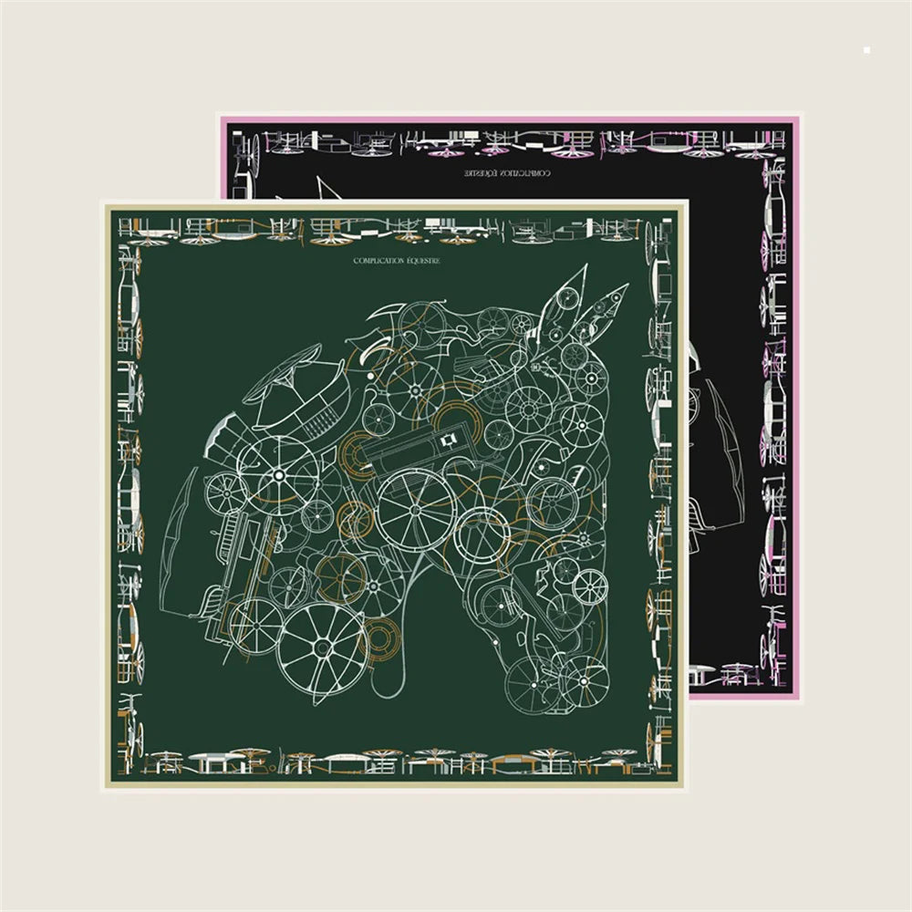 Rider Silk Scarf