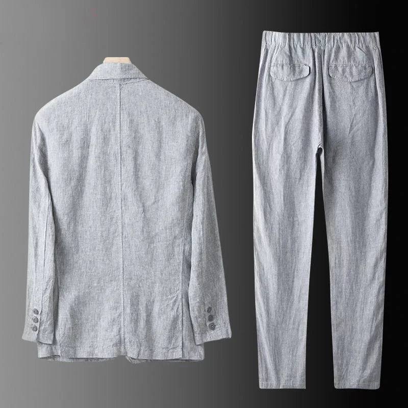 Linen Blazer Set