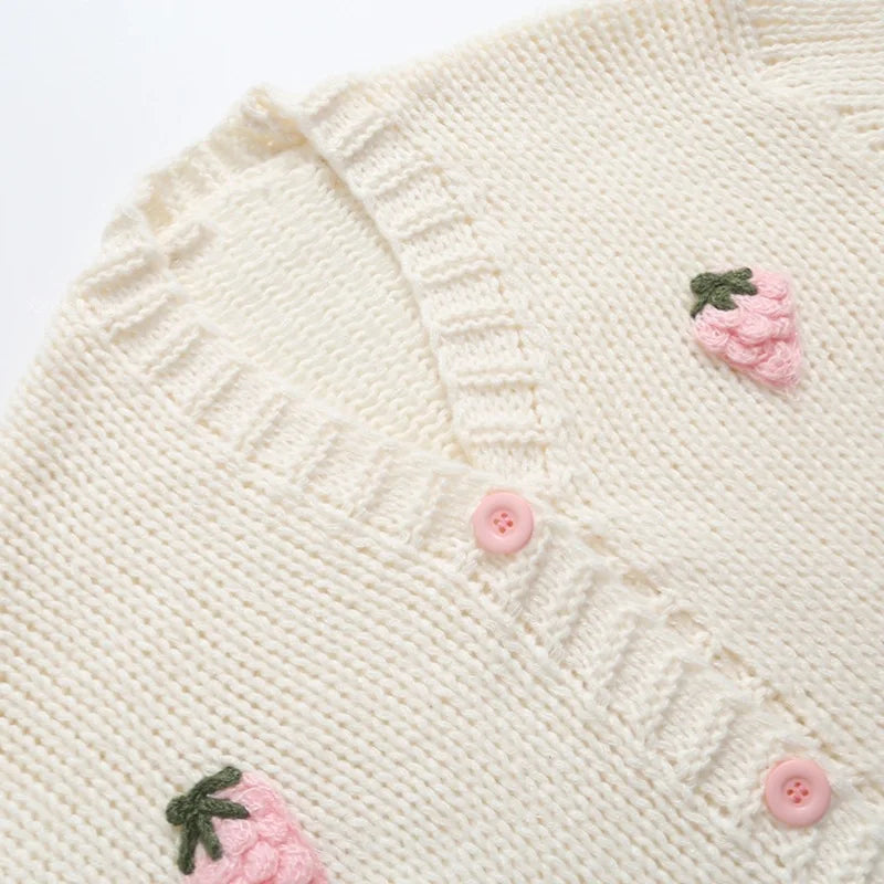 Strawberry Cardigan