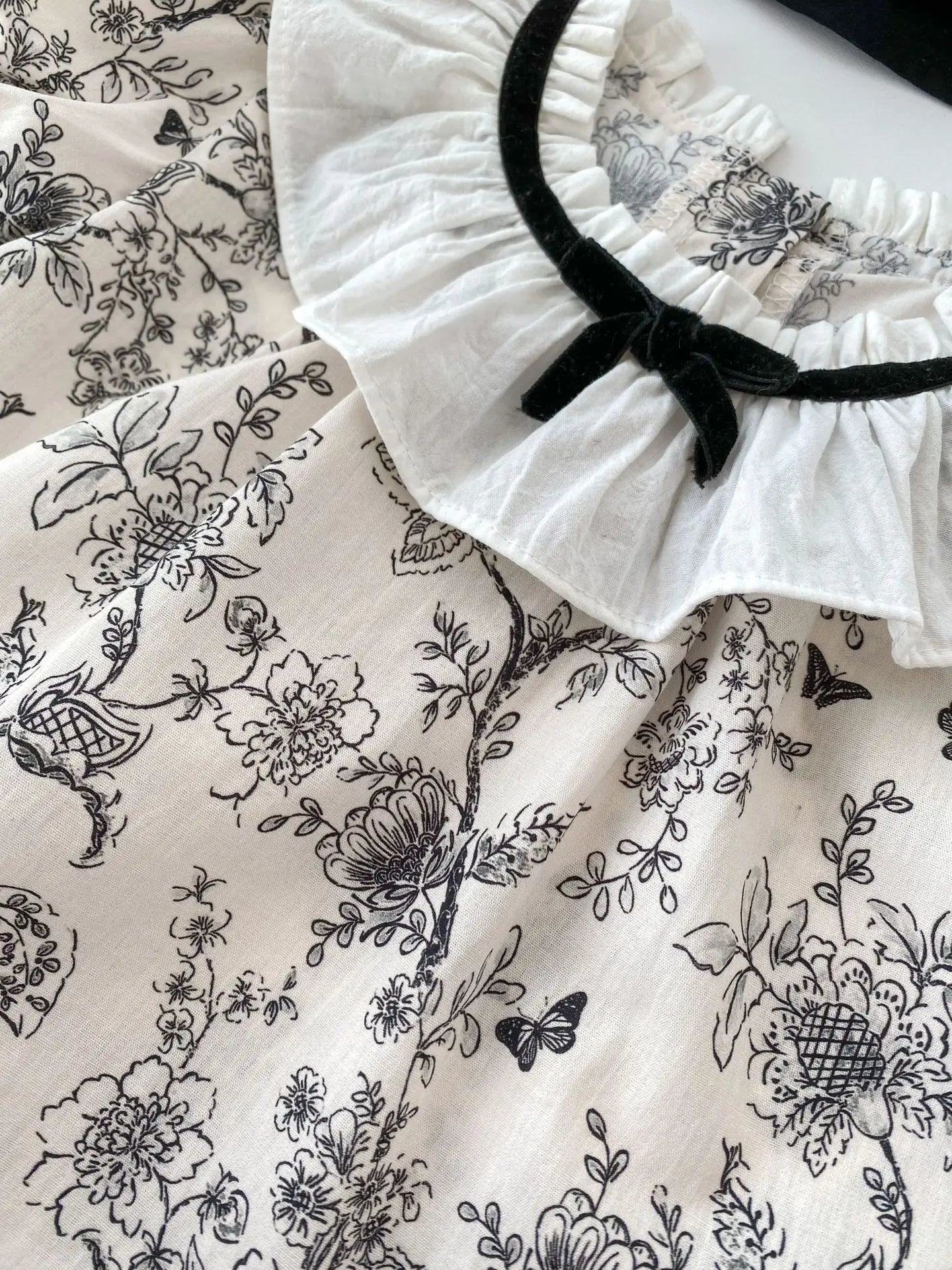 Lace Trim Baby Set