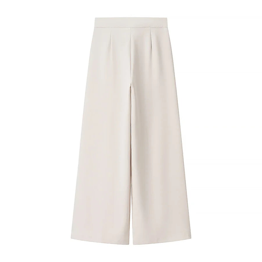 Wide Leg Suit Set