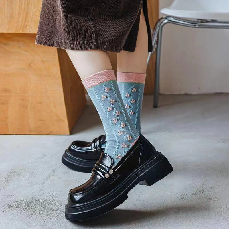 Art Flower Socks