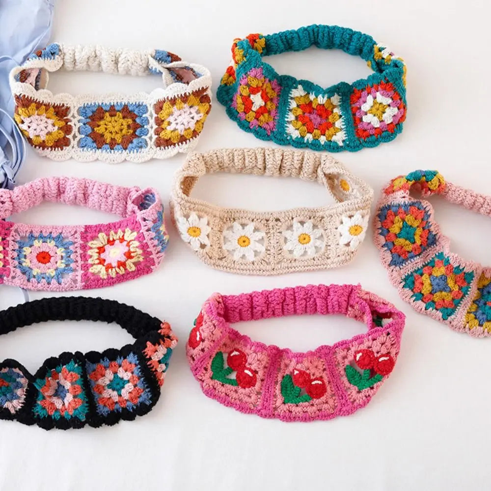 Floral Knit Headband